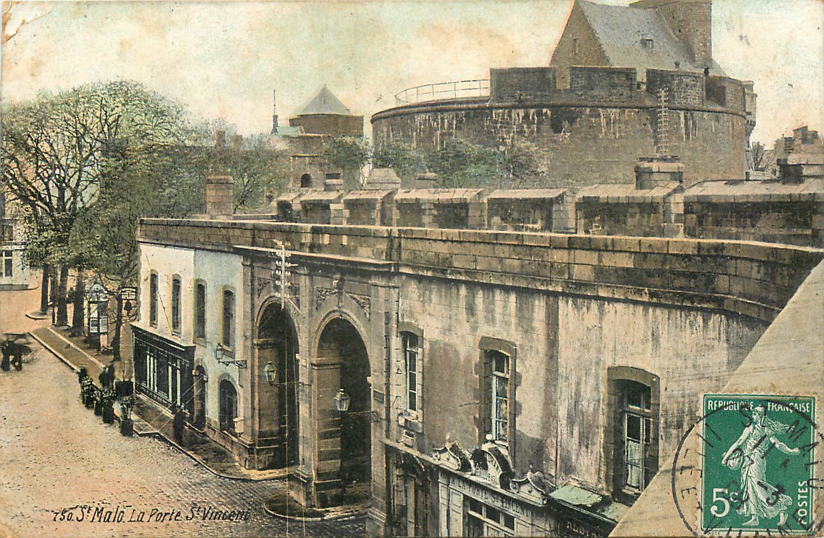 Saint-Malo — La Porte Saint-Vincent — L.V. & Cie