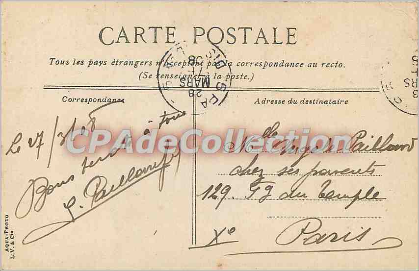 Saint-Malo — La Porte Saint-Vincent — L.V. & Cie — Reverso