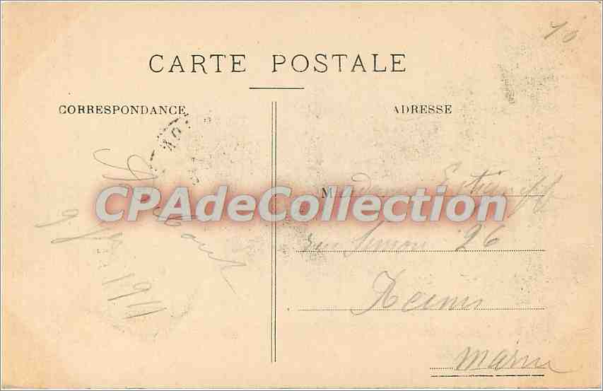 CPA Saint Amand les Eaux (Nord) Benedictine construite en 1632 pa l'abbeesede — Rückseite