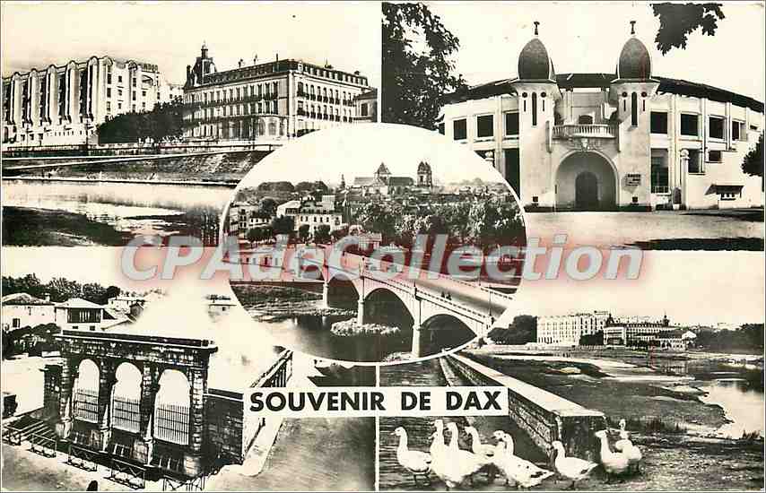 CPA Souvenir de Dax Le Splendid et Grands Thermes Arens Vue generale