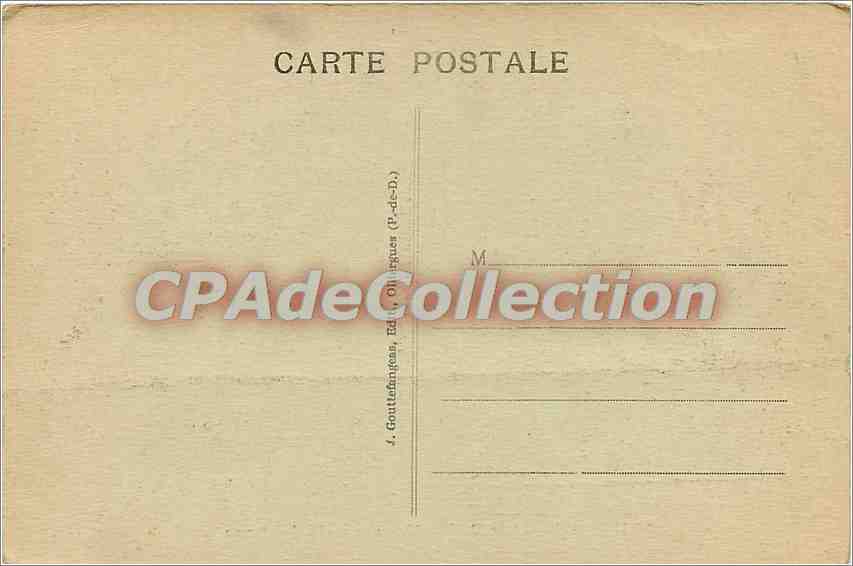 CPA La Bourboule Vue generale des Grands Hotelss — Rückseite