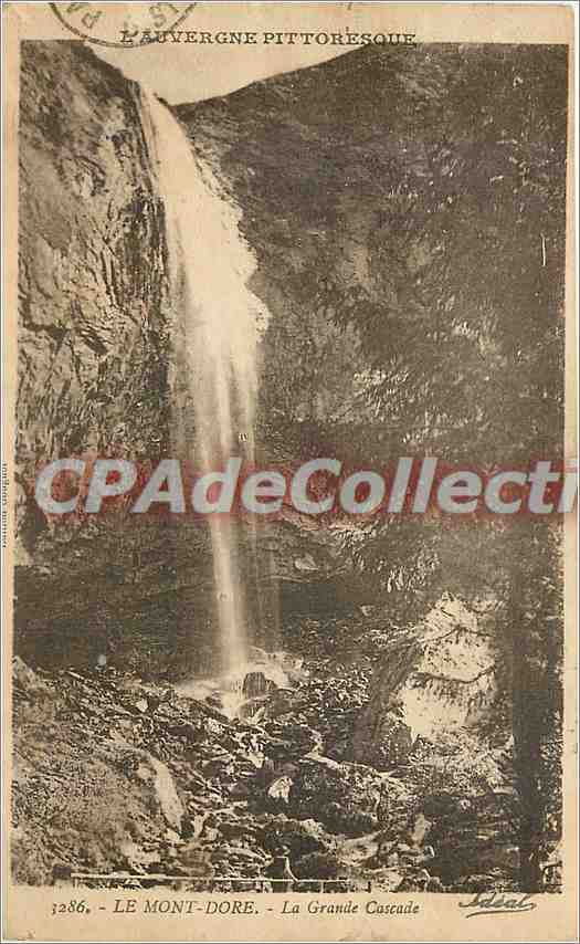 Le Mont-Dore - La Grande Cascade — Ideal, n° 1286 - Vorderseite