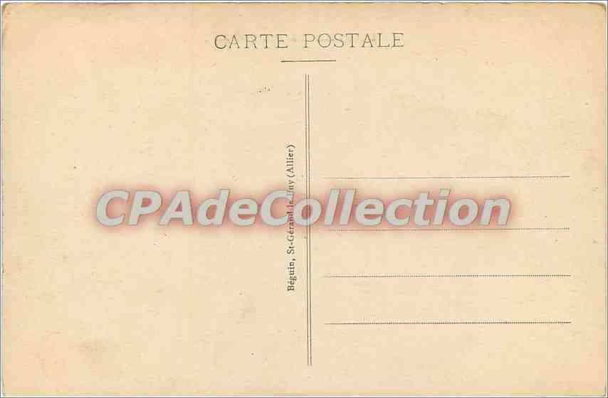 La Bourboule — Vue prise du Funiculaire — Dans les Sapins — Édition Gougnol, n°3004 — Rückseite