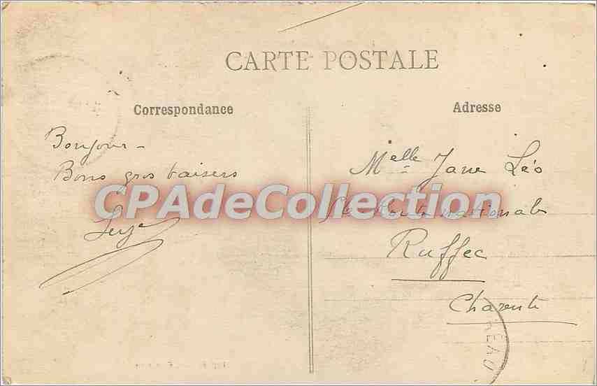 CPA Beaupreau (M et L) Le chateau Cour interieure — Rückseite