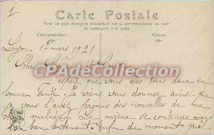 CPA Salons de Paris Derniers Ravons — Rückseite