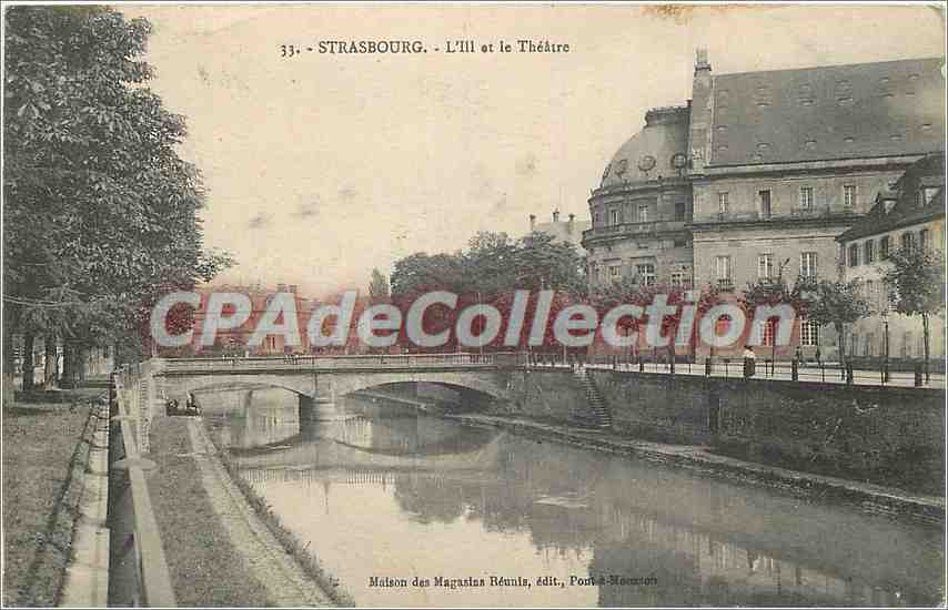 CPA Strasbourg L'ILle et le Theatre