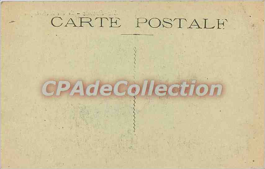 CPA La Sainte Baume Le Pic de Bretagne — Verso
