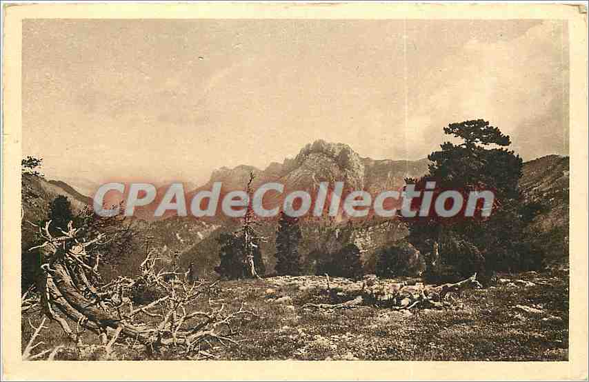 Vue sur les Lances de Mallissard — fond du Granier — Collection « Le Dauphiné »