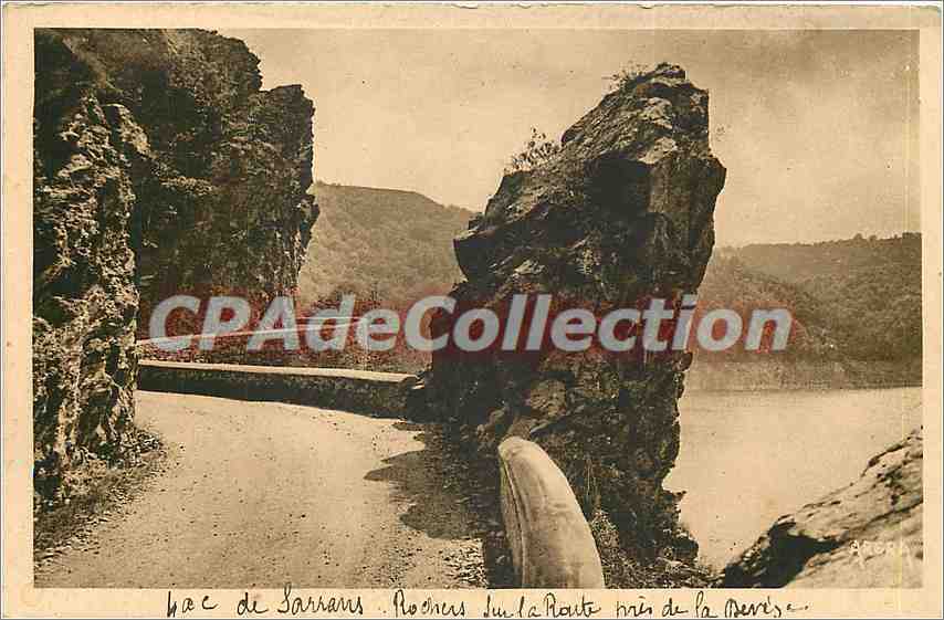 Lac de Sarrans — Rochers près la Devèze — Les Arts Graphiques, 14, Rue de Corcorde, Toulouse