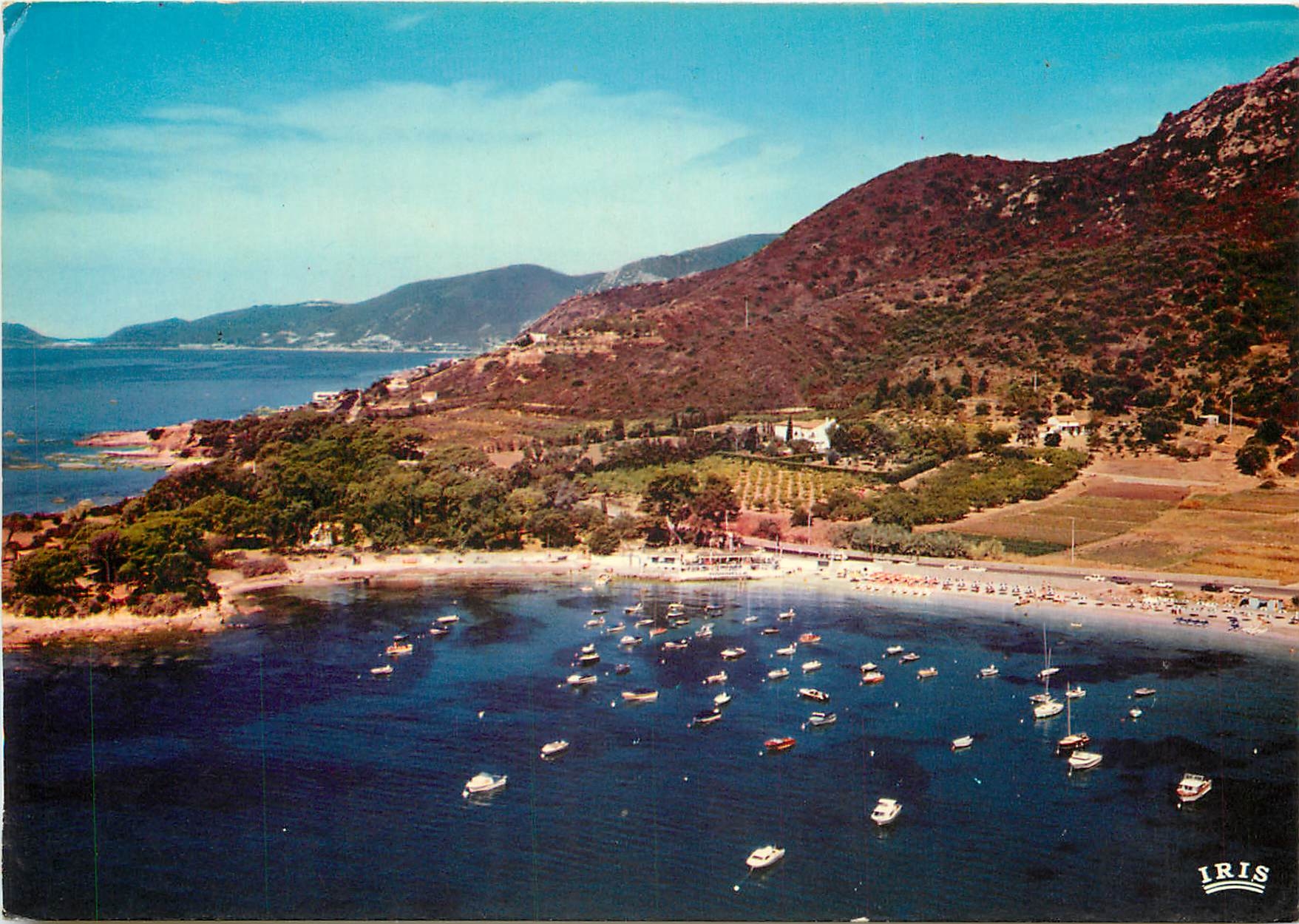 La plage de Marinella — sur la route des Sanguinaires — Éditions "La Cimène"