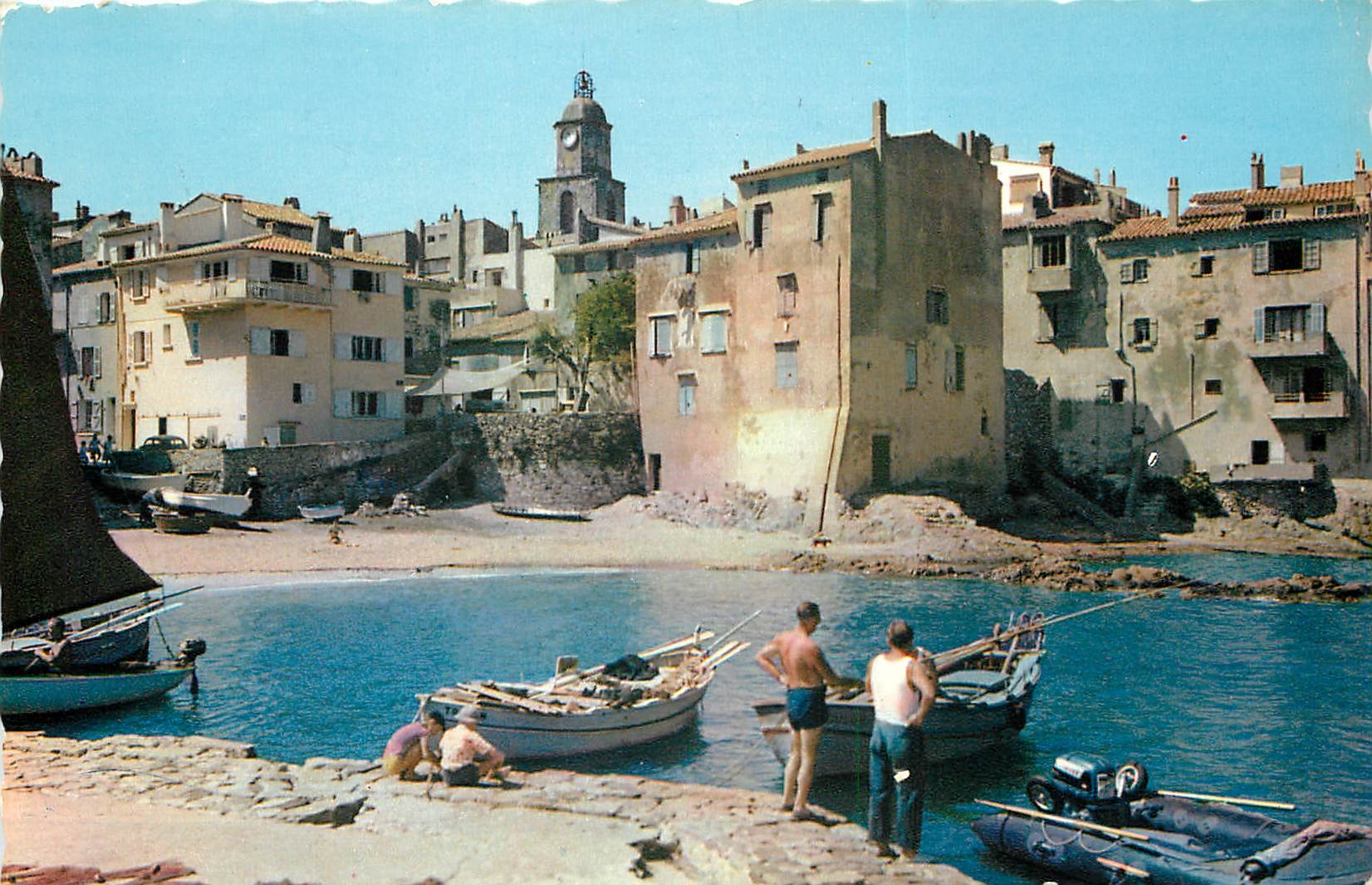 Der Fischereihafen (La Pouncho) — Saint-Tropez (Var) — Éditions Rellacolor