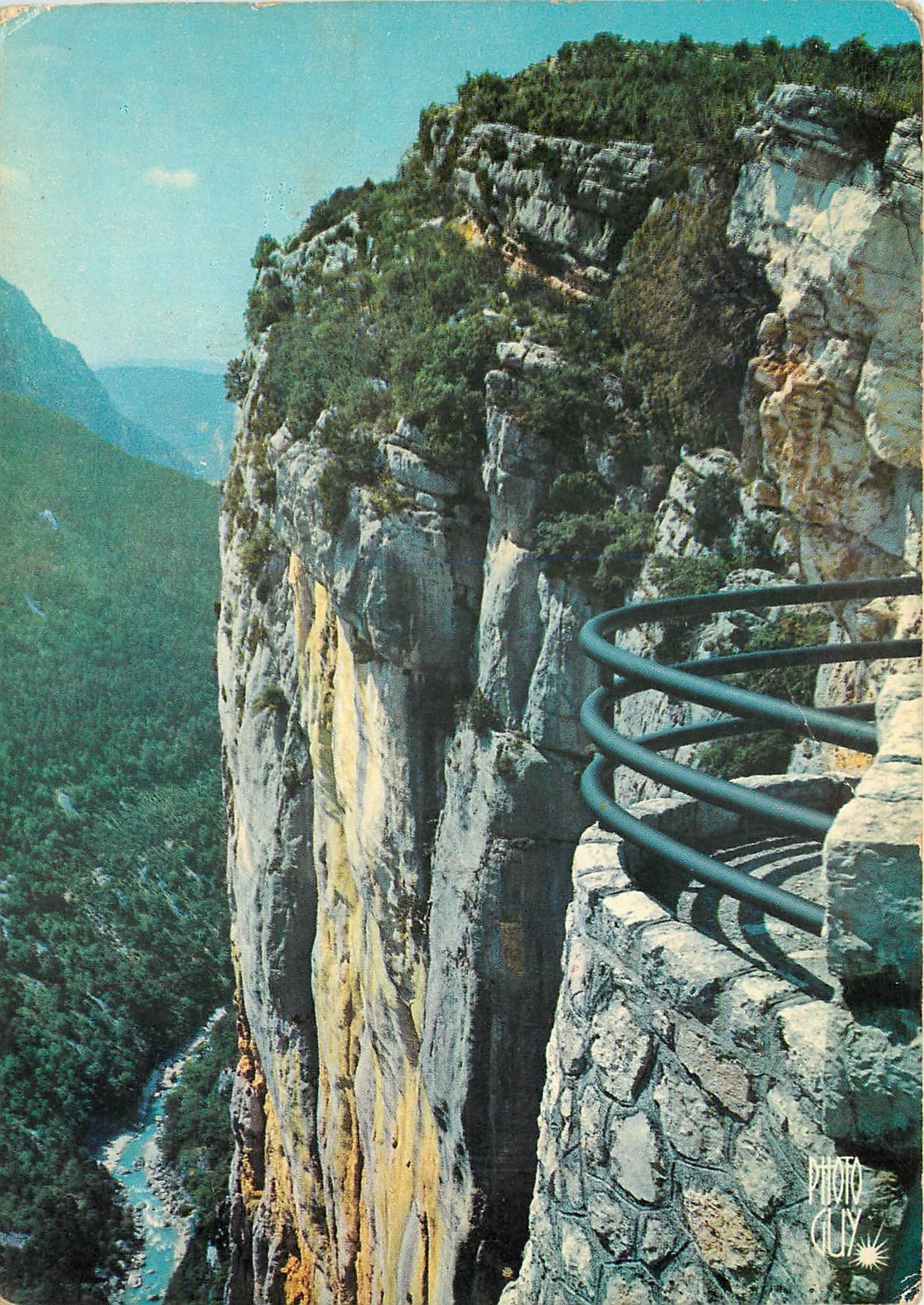 Gorges du Verdon — Vue panoramique depuis le Col du Samson — Photo Guy
