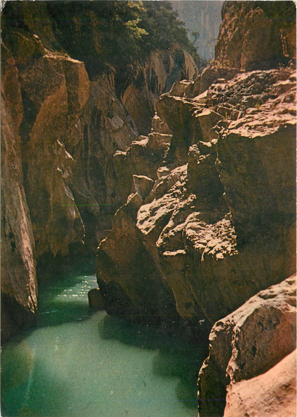 CPSM Gorges du Verdon Haute Provence Un des sites les plus grandioses du Monde