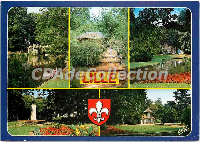 CPSM Lille (Nord) Le jardin Vauban