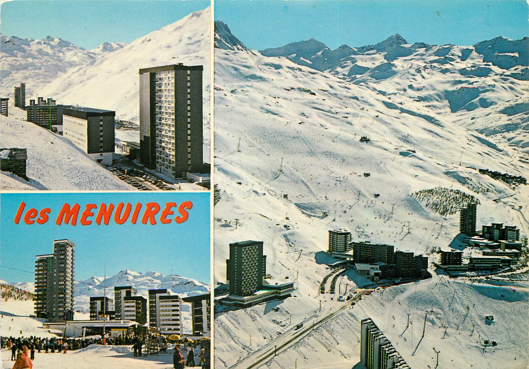 Halbmoderne Ansichtskarte Tal der Belleville (Savoie, Frankreich) Les Menuites alt 1800 2800