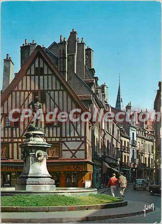 Place Rude à Dijon — Fontaine du Bareuzai — Édition Art 'Dijon'