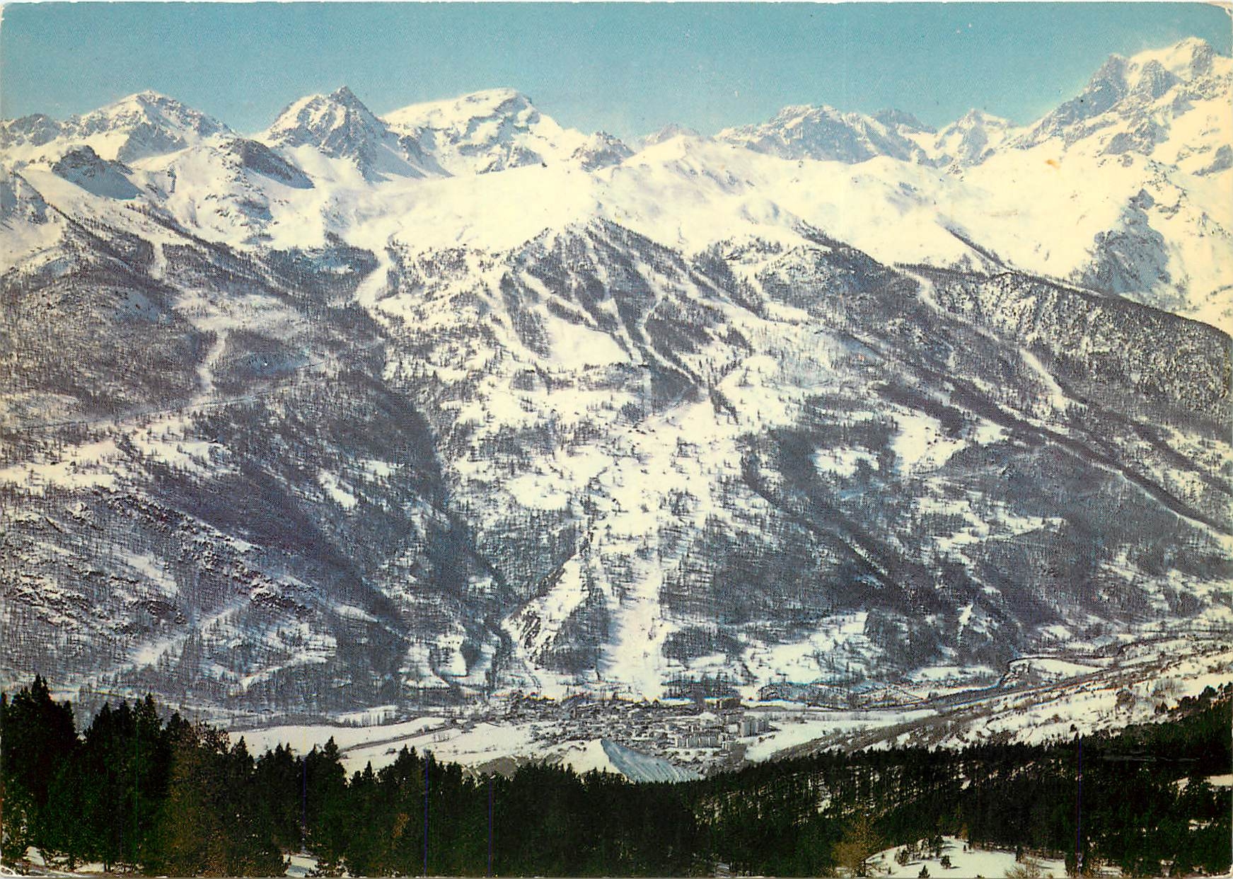 Station de Serre-Chevalier — Hautes-Alpes — Editions F. FRANÇON