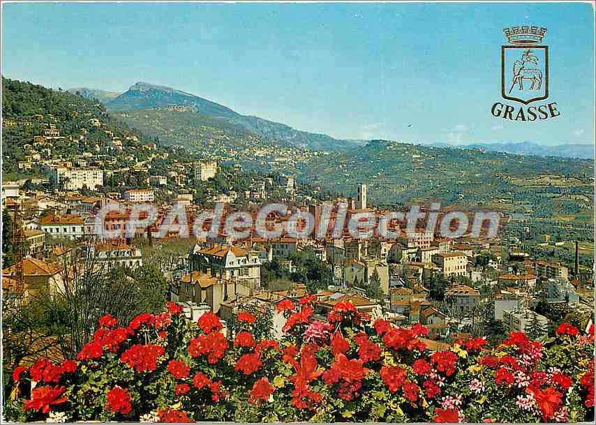CPSM Grasse Cote d'Azur French Riviera Vue generale