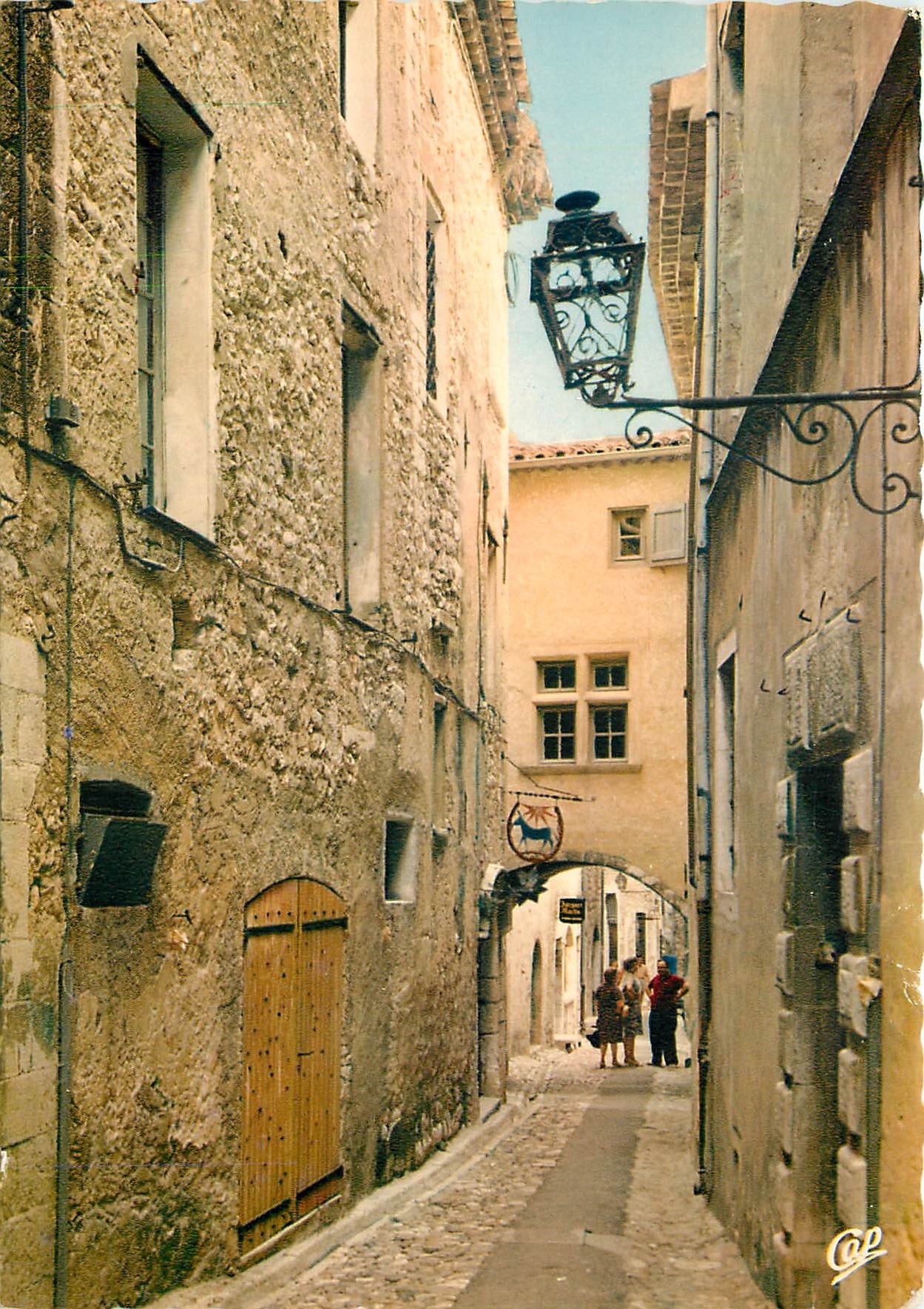 CPSM Saint Paul Une ville Royale de l'ancienne France la rue Grandes