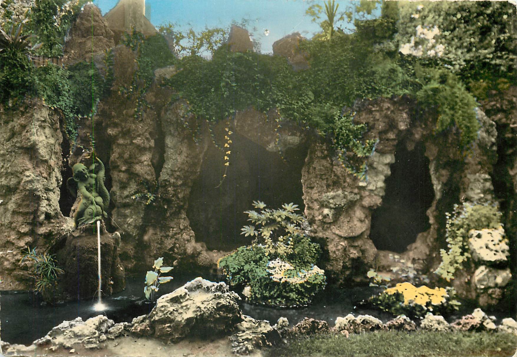 Grottes du Jardin Anglais de Blossac — Poitiers (Vienne) — J. Robuchon, N° 681