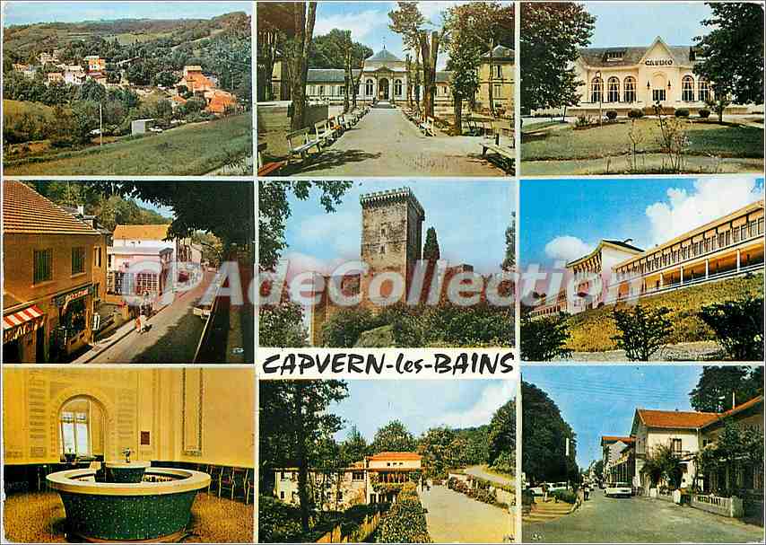Capvern-les-Bains — vue générale — Société des Cartes Postales