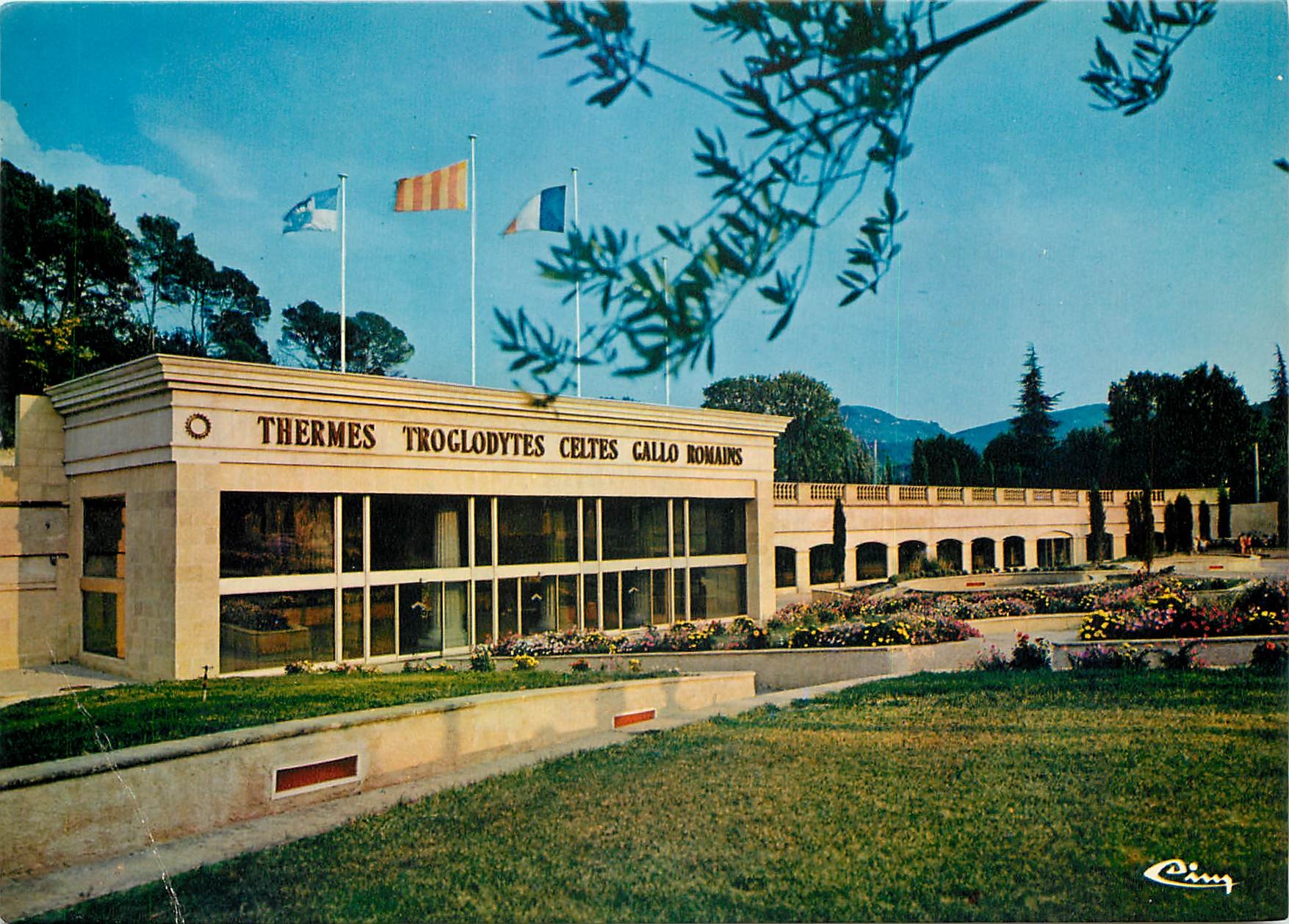 Kelten- und Gallo-Römische Höhlenbäder — Greoux-les-Bains — Verlag Cinq