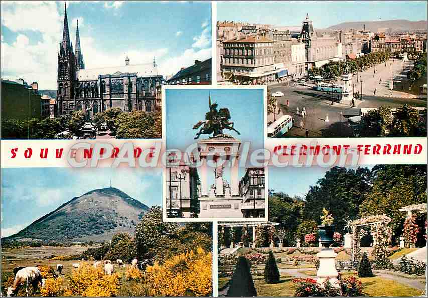 Clermont-Ferrand — vue panoramique — Lumicap