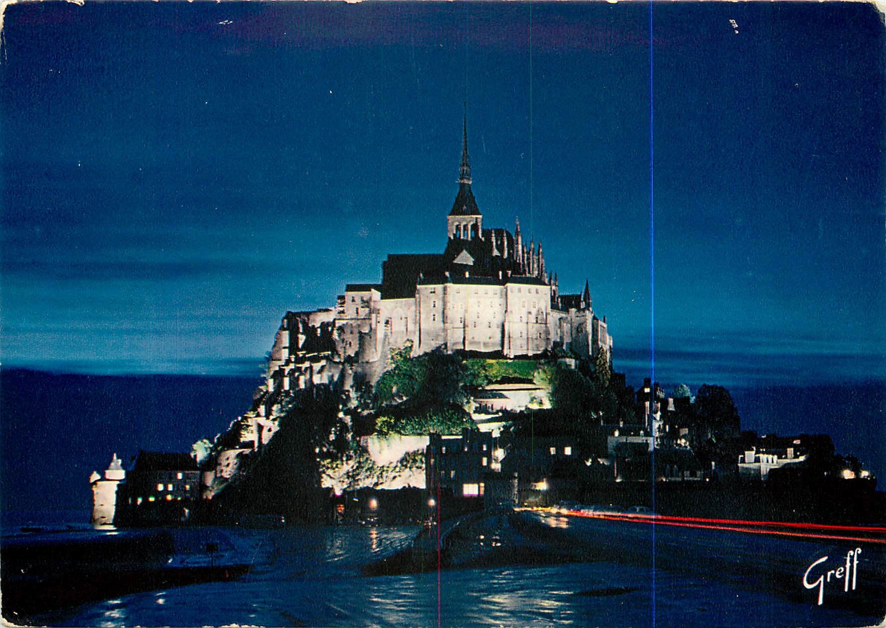 Mont-Saint-Michel — Illumination du Mont-Saint-Michel — Éditions Greff