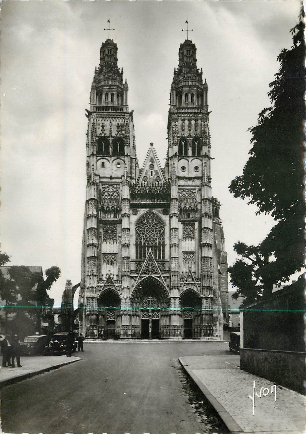 Tours — Cathédrale — Les Éditions d'Art W. Marel, Paris