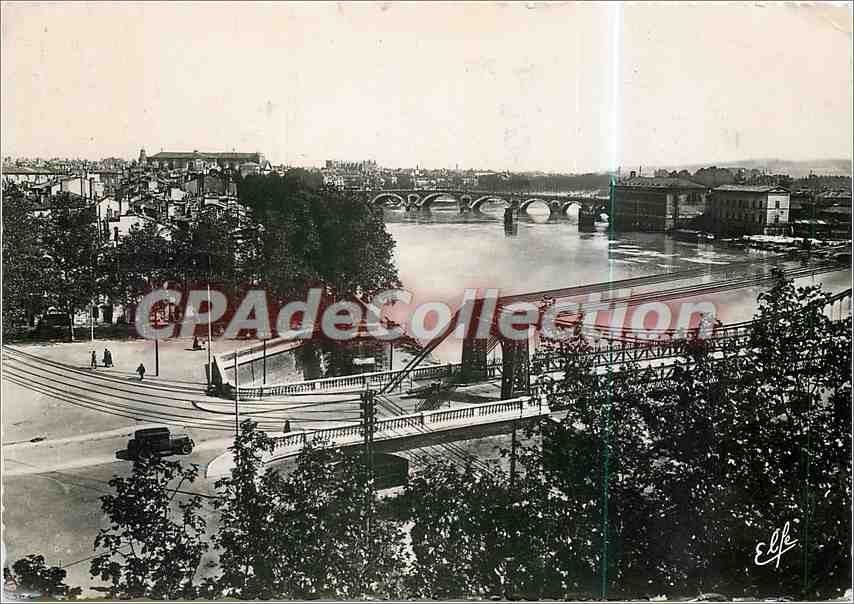 Vue sur la Garonne — Toulouse — éditeur E.L.P.