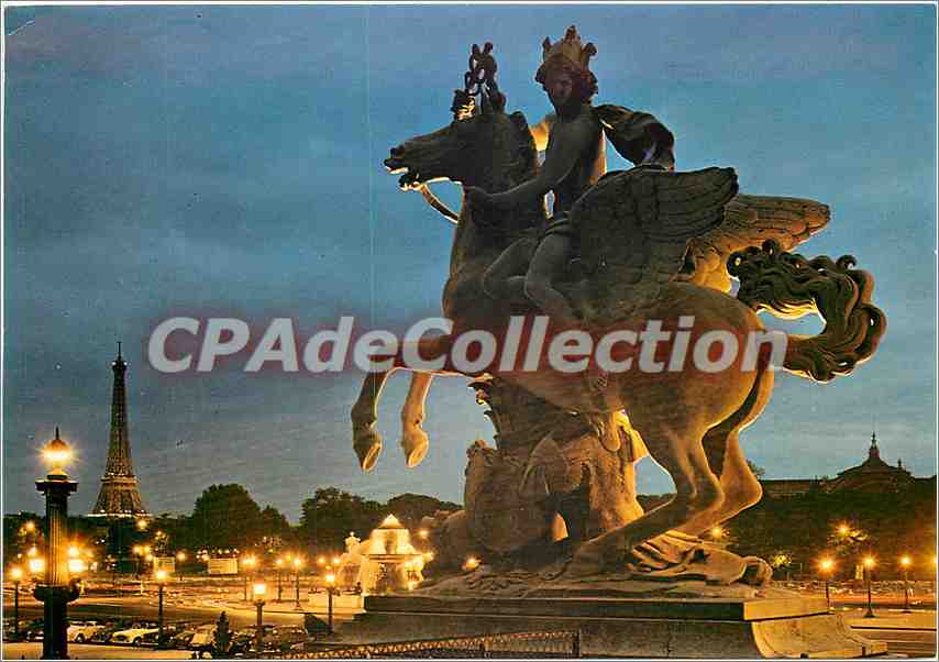 CPSM Paris Place de la Concorde