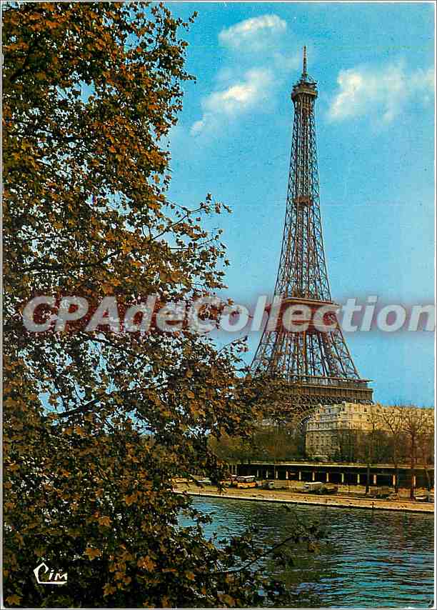 CPSM Paris la Tor Eiffel