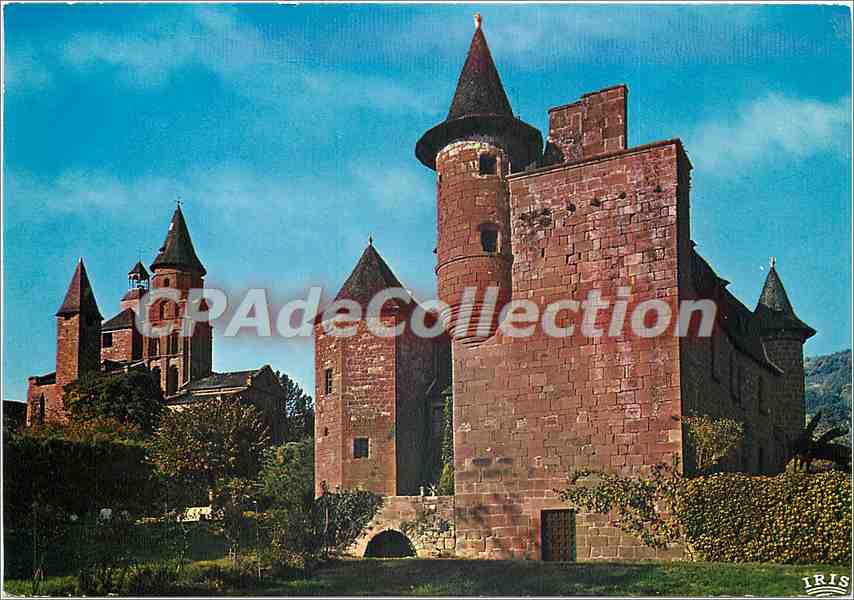 Collonges-la-Rouge — Tours de l'église et château de Vassignac — IRIS