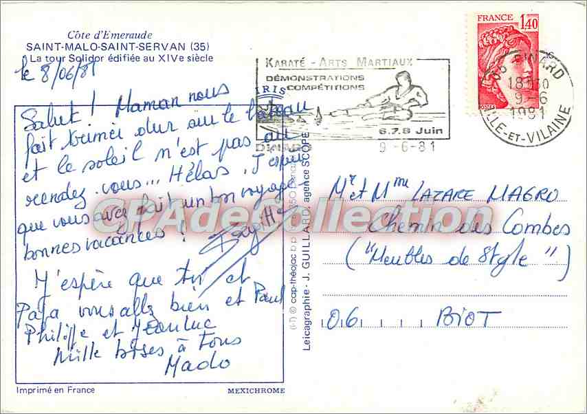 Torre Solidor — Saint-Malo (35) — MEXICHROME — Reverso
