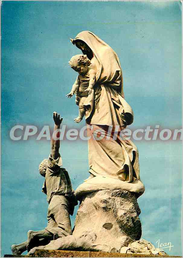 La statue de Notre-Dame des Naufragés — La Pointe du Raz (Finistère) — Les Éditions Audierne