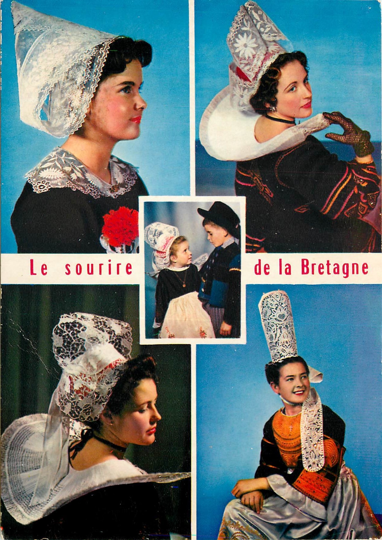 Le sourire de la Bretagne — Coiffes et costumes traditionnels — Lumicad