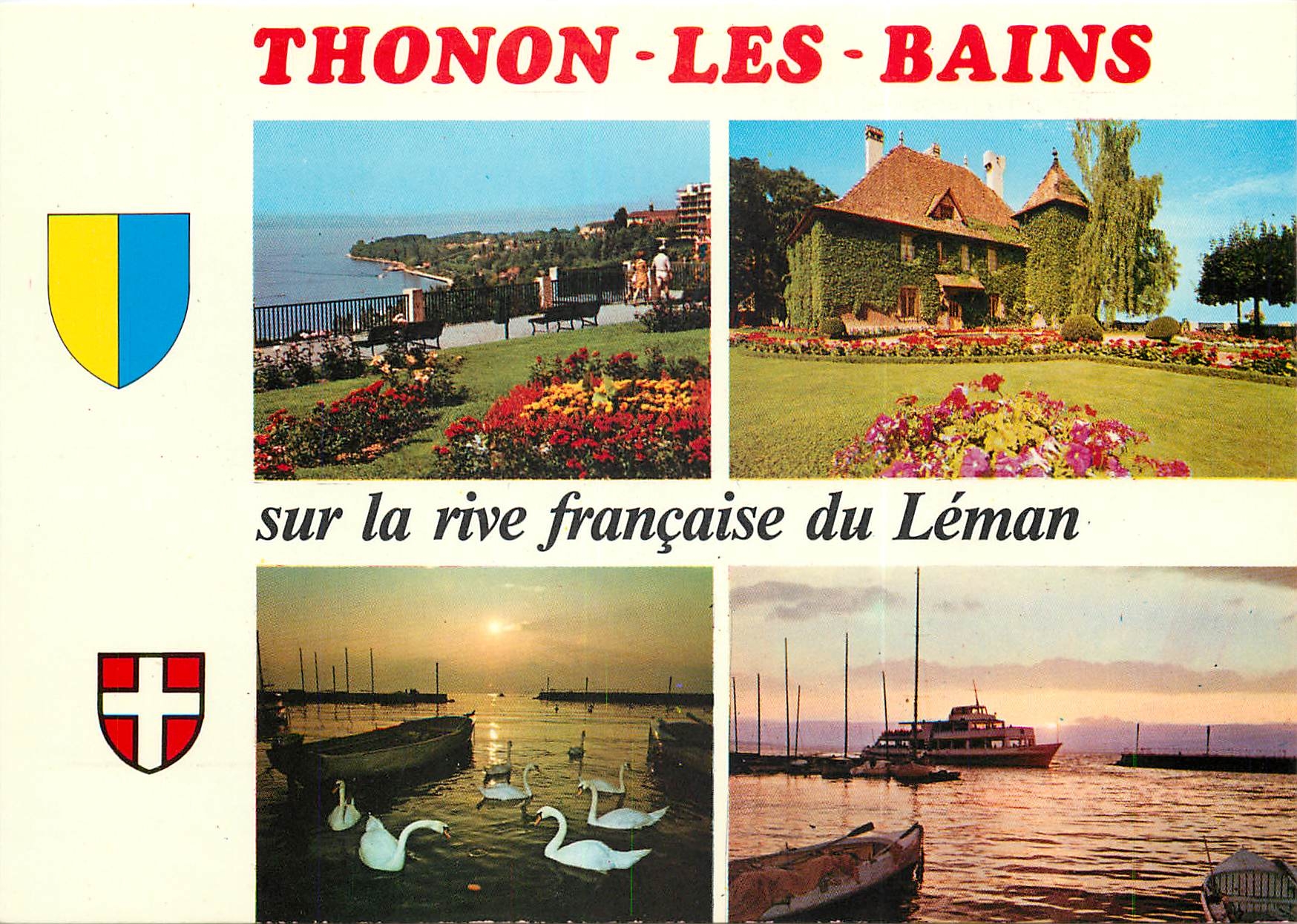 Thonon-les-Bains — sur la rive française du Léman — Couleurs Naturelles