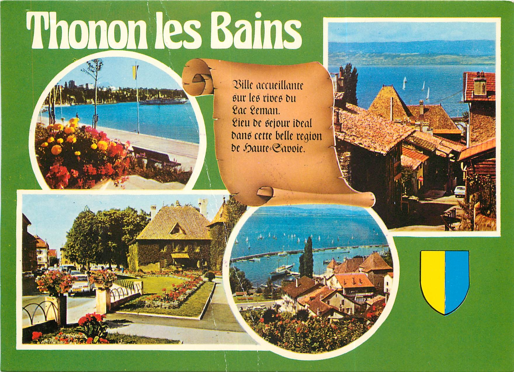 Thonon-les-Bains — Ville accueillante sur les rives du Lac Léman — éditeur Lardédoc