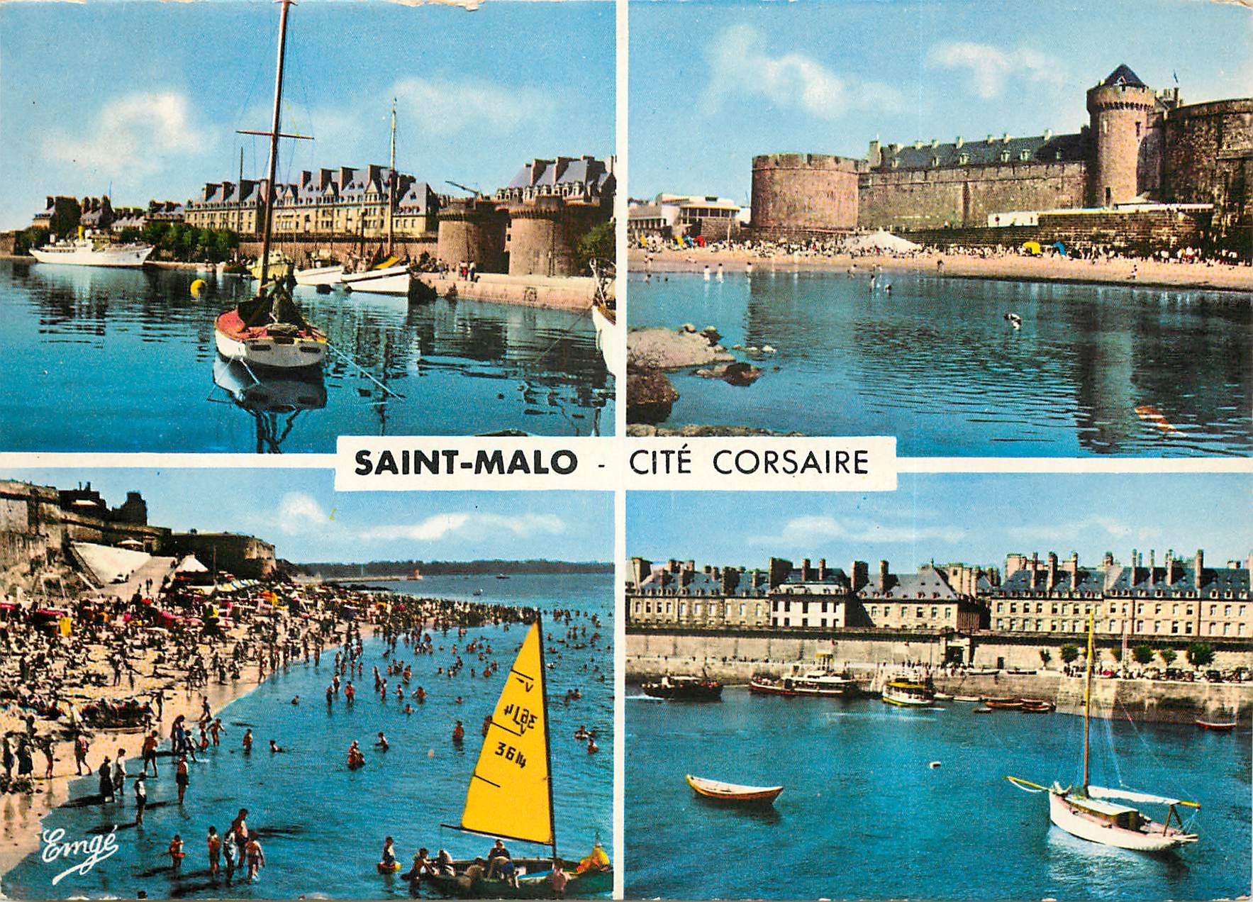 Saint-Malo - Cité Corsaire — Editore Emge, n° 3614