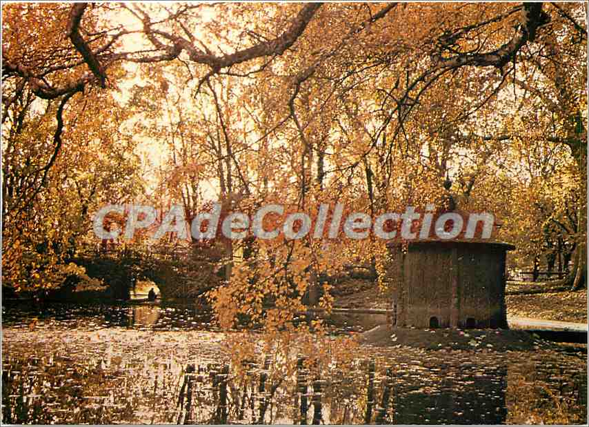 CPSM Toulouse Cite des Violettes le jardin Royal a l'automne