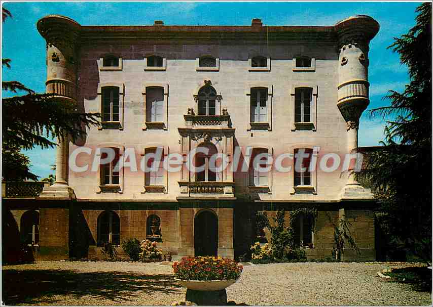 CPSM Saint Ambroix (Gard) Le chateau de Fabiargues