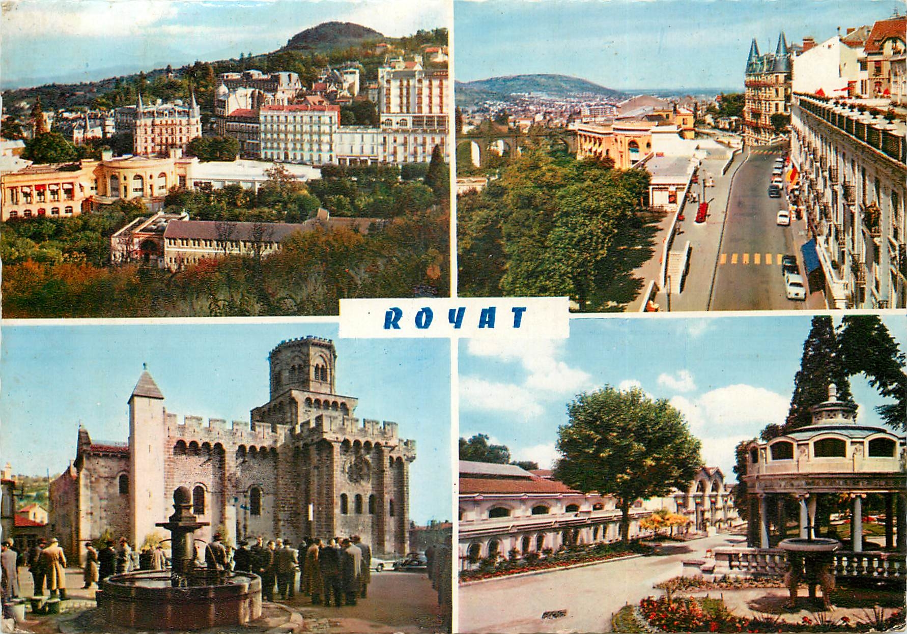 Royat — vue panoramique et monuments — Éditions Diplomâtre