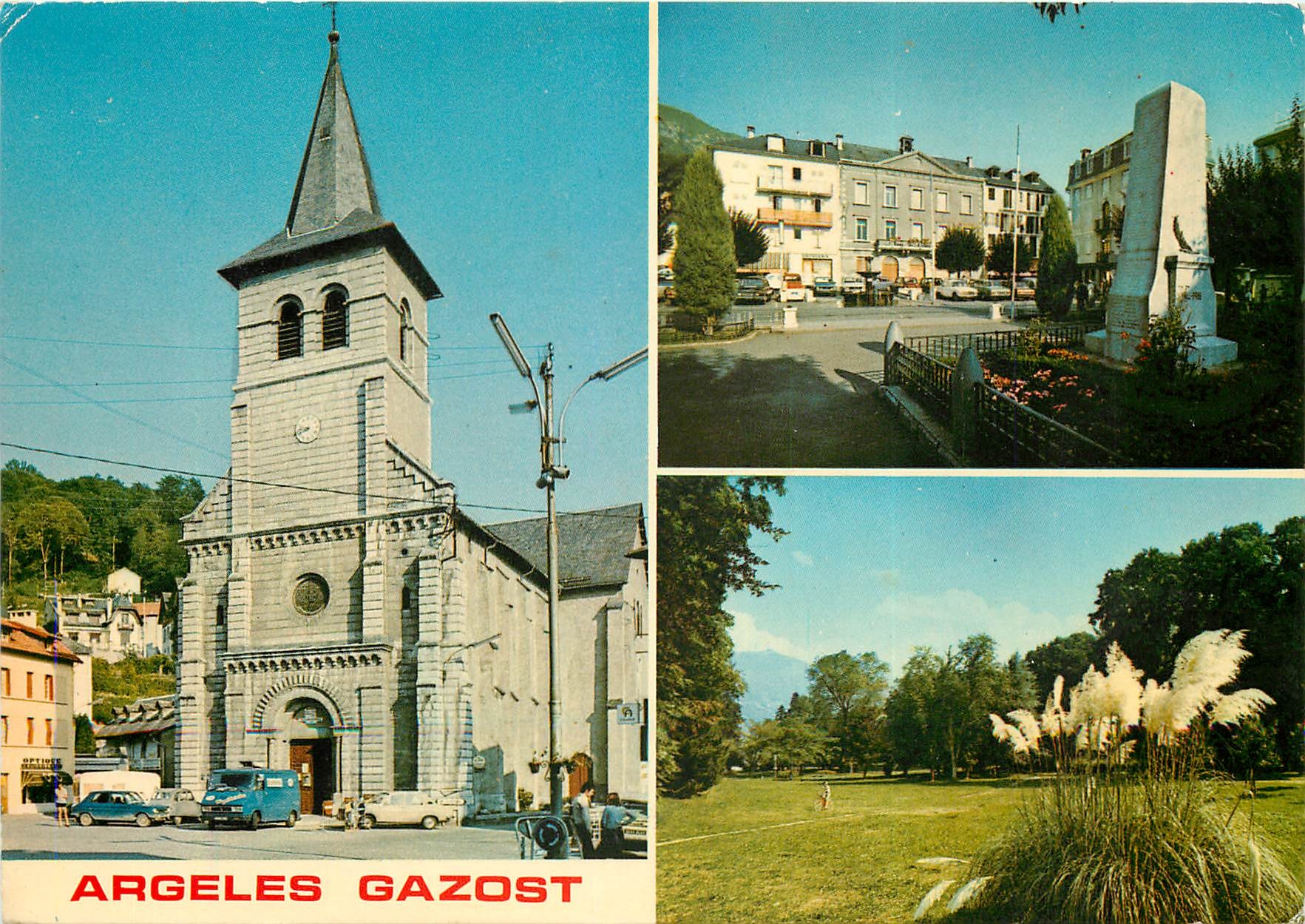 Argeles-Gazost — Église, Hôtel de Ville, Parc — Éditions P. CHAMBON