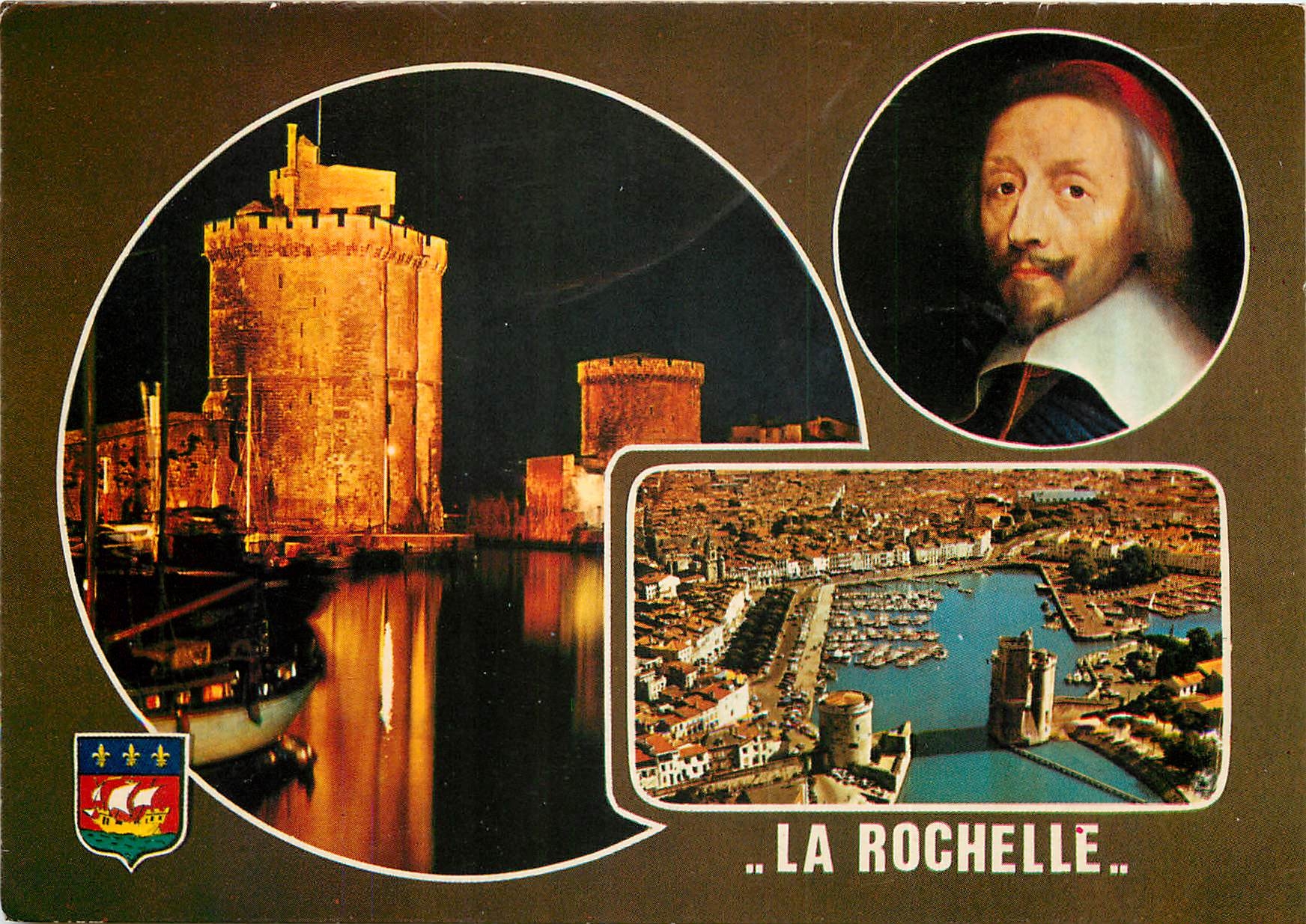 La Rochelle — Tour de la Rochelle et vue aérienne — ARTAFD Frères, Éditeurs