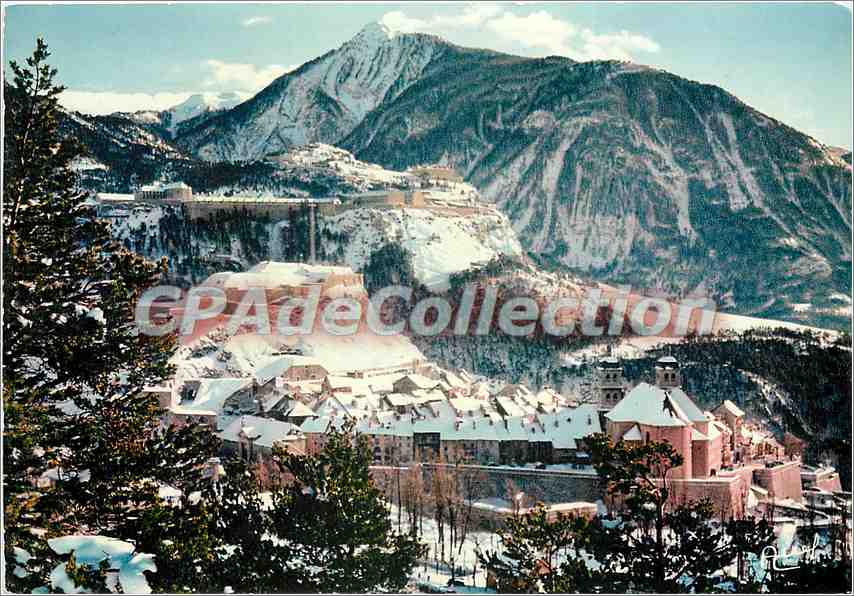 CPSM La Plus haute Ville d'Europe Briancon (H A) alt 1325 m la citadelle fortifiee par Vauban et les