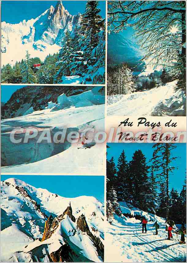 CPSM Au pays du Mont Blanc (Haute Sav)