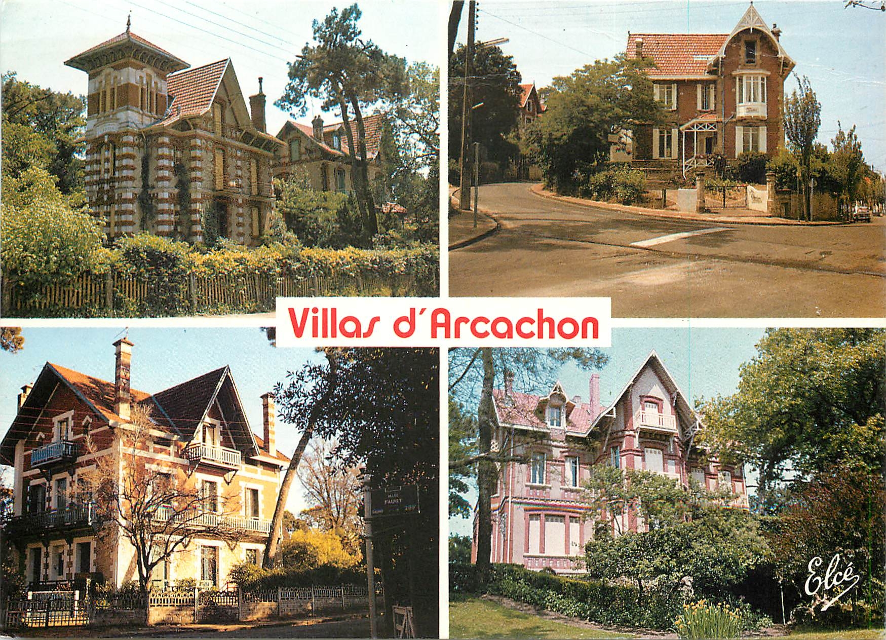 Villas d'Arcachon — Éditeur Elcé, n° 7571