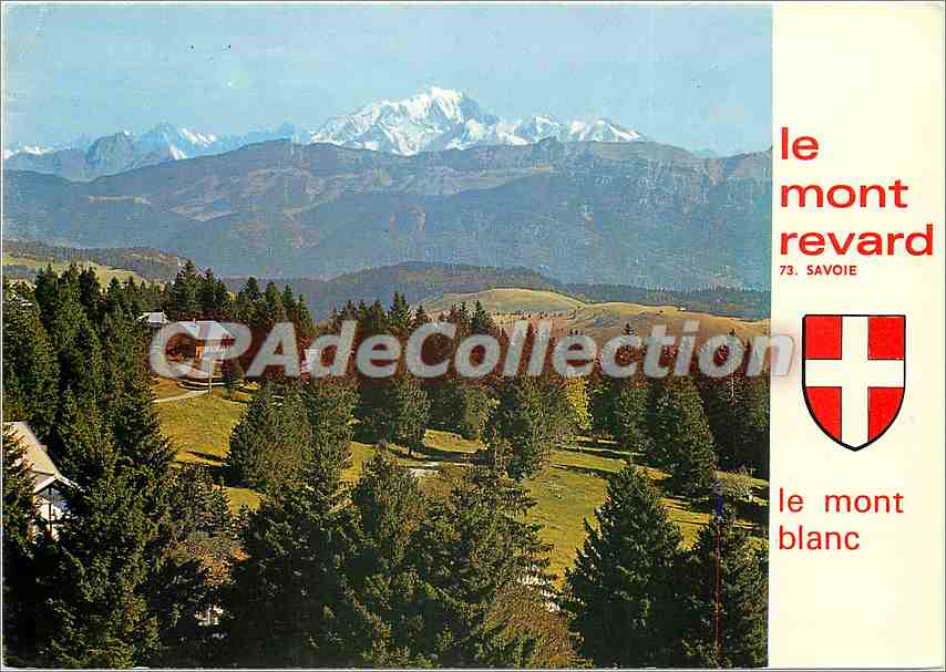 Le mont Revard — panorama sur le mont Blanc — éditeur Cimérome, n° 73.008.00.0.0002