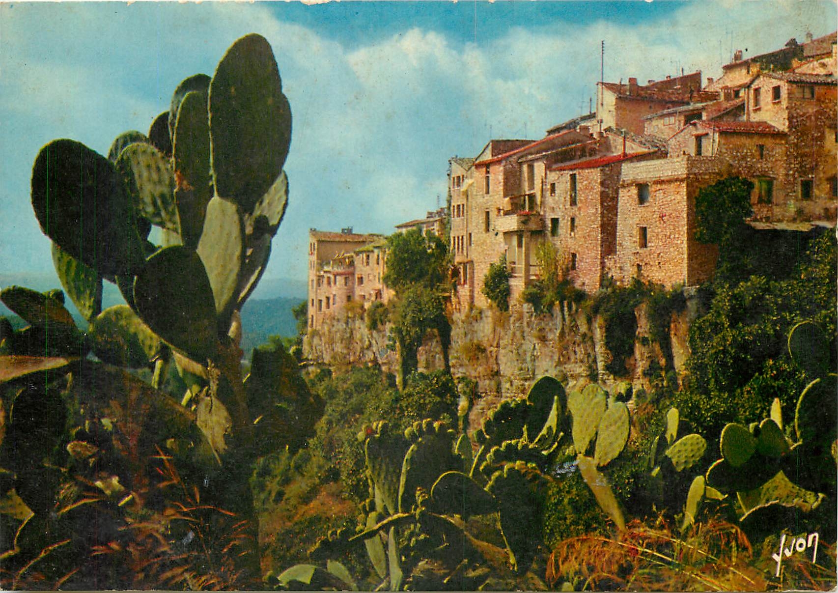 Tourette-sur-Loup — Village provençal typique — Éditions d'art Yvon, Paris