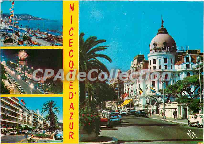 CPSM Nice Promenade des Anglais l'hotel Negresco